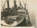 Image of Small boat on deck